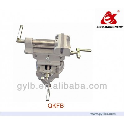 Qkfb Cross Slide Vice/vise With Swivel Bench For Milling And Drilling Machine